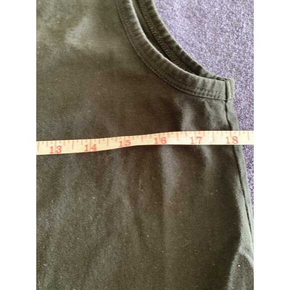 Hunt Club Black Sleeveless Shirt Preshrunk Cotton Men’s Small - Picture 5 of 6